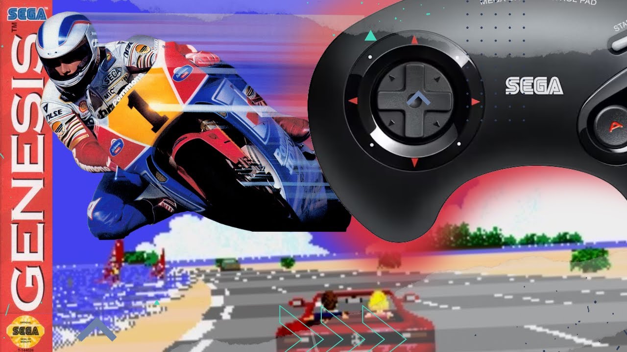 TOP10 RACING games on Sega GENESIS - Not EVERYTHING in 16-bit was MARIO KART!