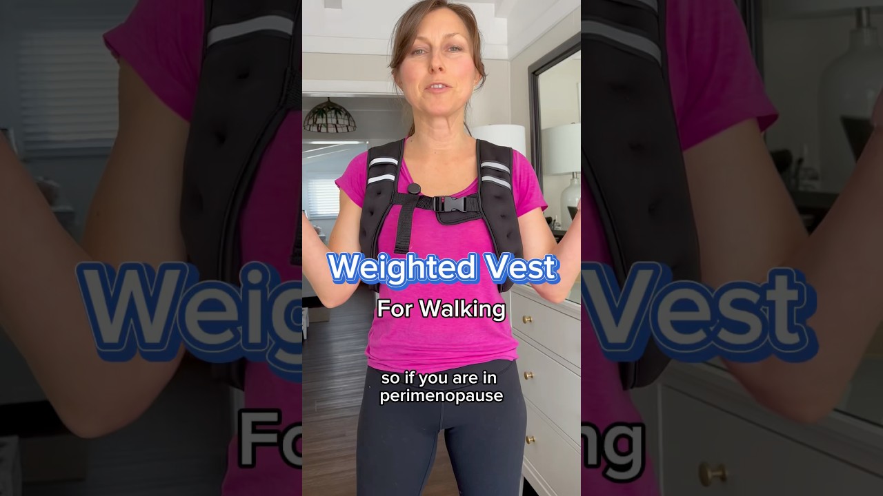 Best weighted vest for walking & loosing weight after 40 #weightedvest #amazonfinds #amazondeals
