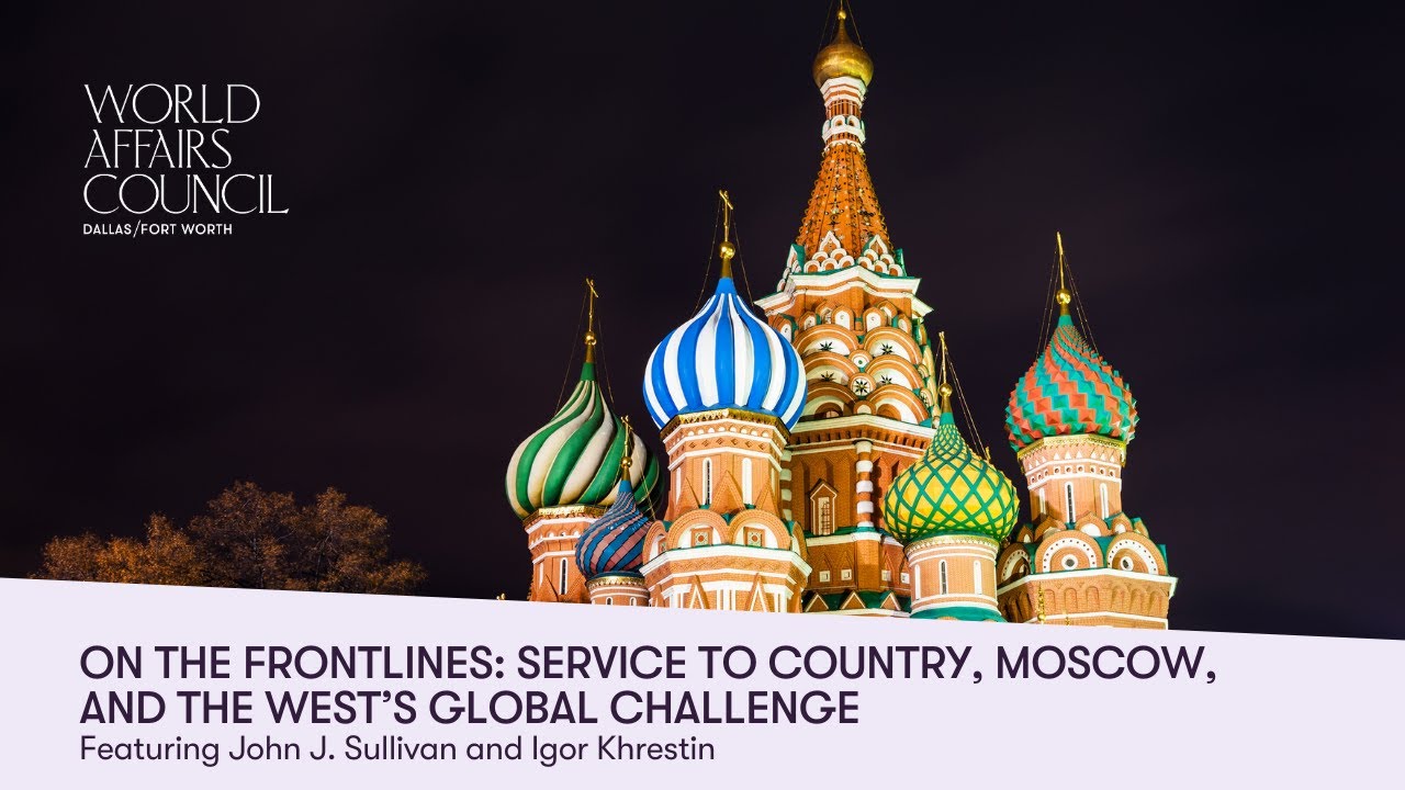 На передовой: служение стране, Москве и глобальному вызову Запада.