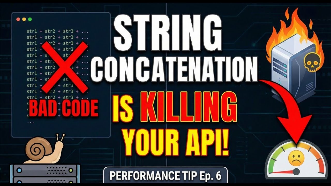 Ep 6: String Concatenation is Killing Your API Performance