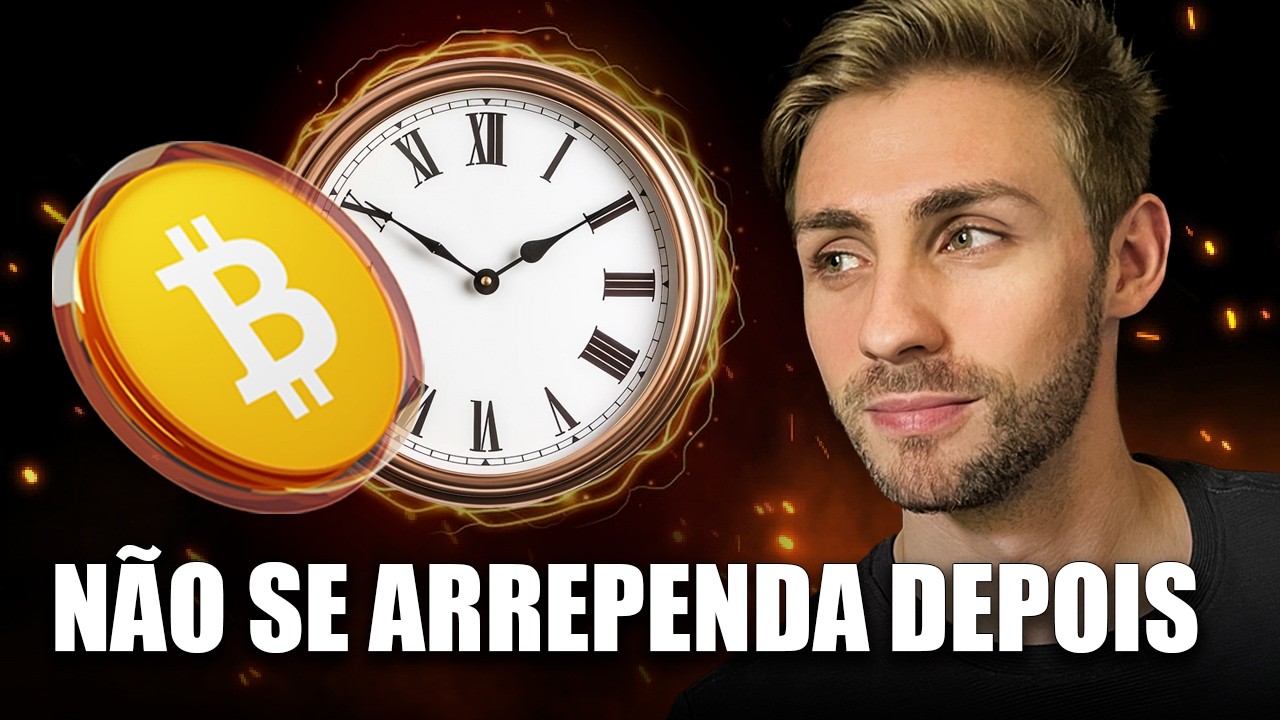 BITCOIN EST&Aacute; PRESTES A FAZER O MOVIMENTO FINAL! ( n&atilde;o seja pego )