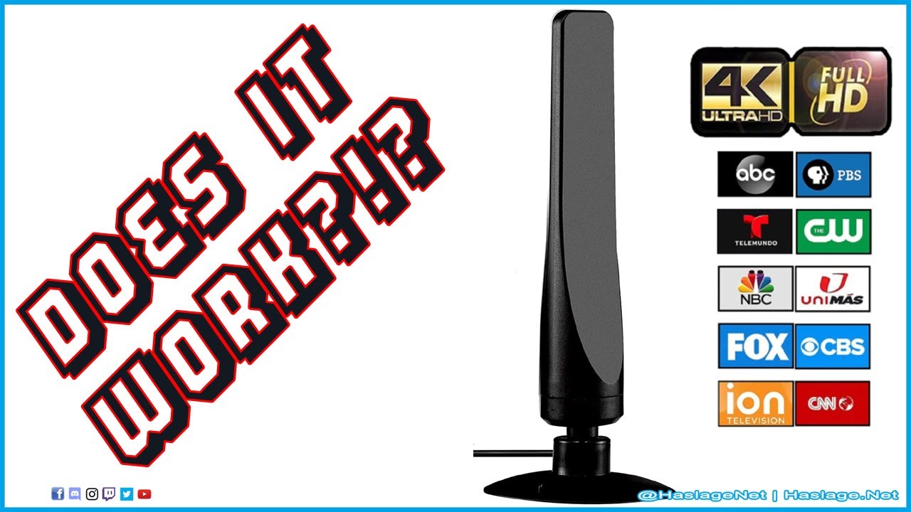 DOES IT WORK?!? Antier HDTV Antenna | HNE Tech