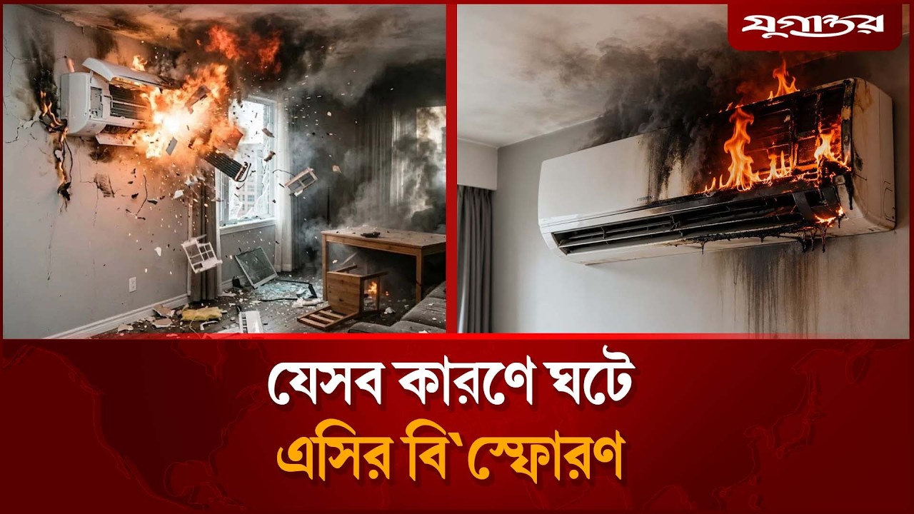 এসি বি'স্ফো'রণ কেন হয়? যেসব ভুল বি'পজ্জ'নক | AC Explosion | Safety Tips | Jugantor
