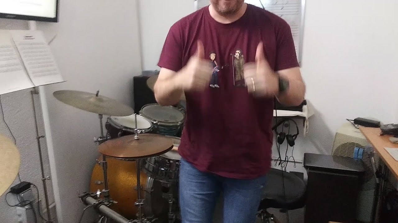 Supersonic - Drum Lesson Cover by 