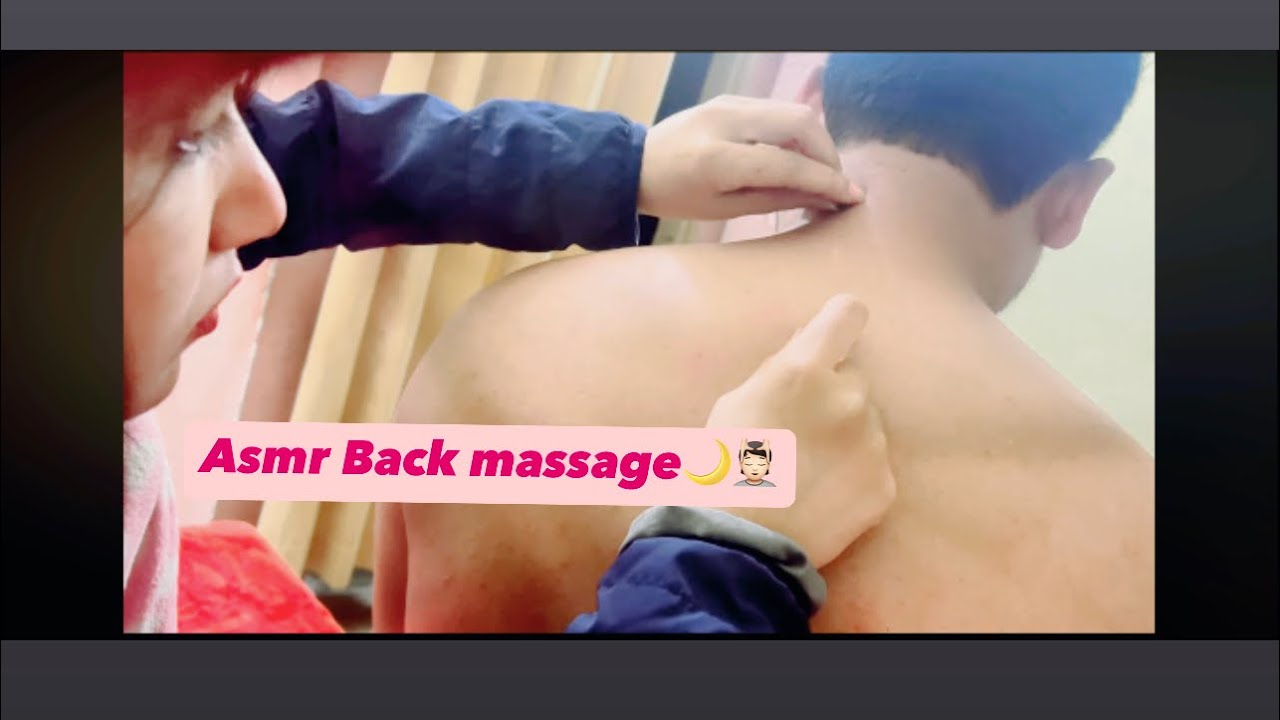 ASMR🥱#asmr Full BackBody Massage | scratching to deep sleep💤#bodymassage #asmrtriggers #asmrforsleep