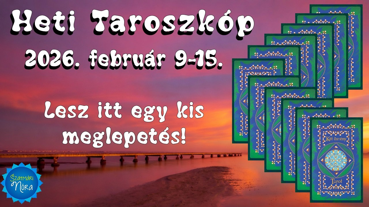Ez az a hét, amikor végre megkönnyebbülsz? 𝟐𝟎𝟐𝟔. 𝐟𝐞𝐛𝐫𝐮𝐚́𝐫 𝟗-𝟏𝟓.
