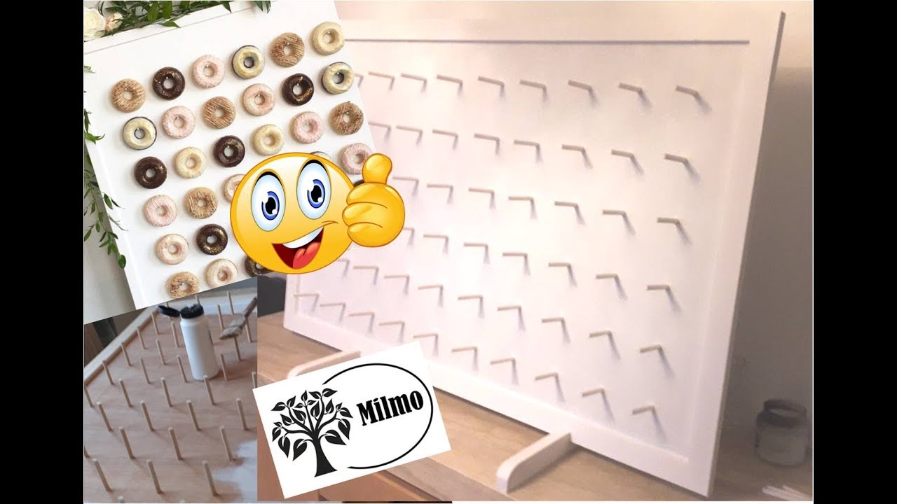 How to Make a Weddings & Special Events Doughnut Wall