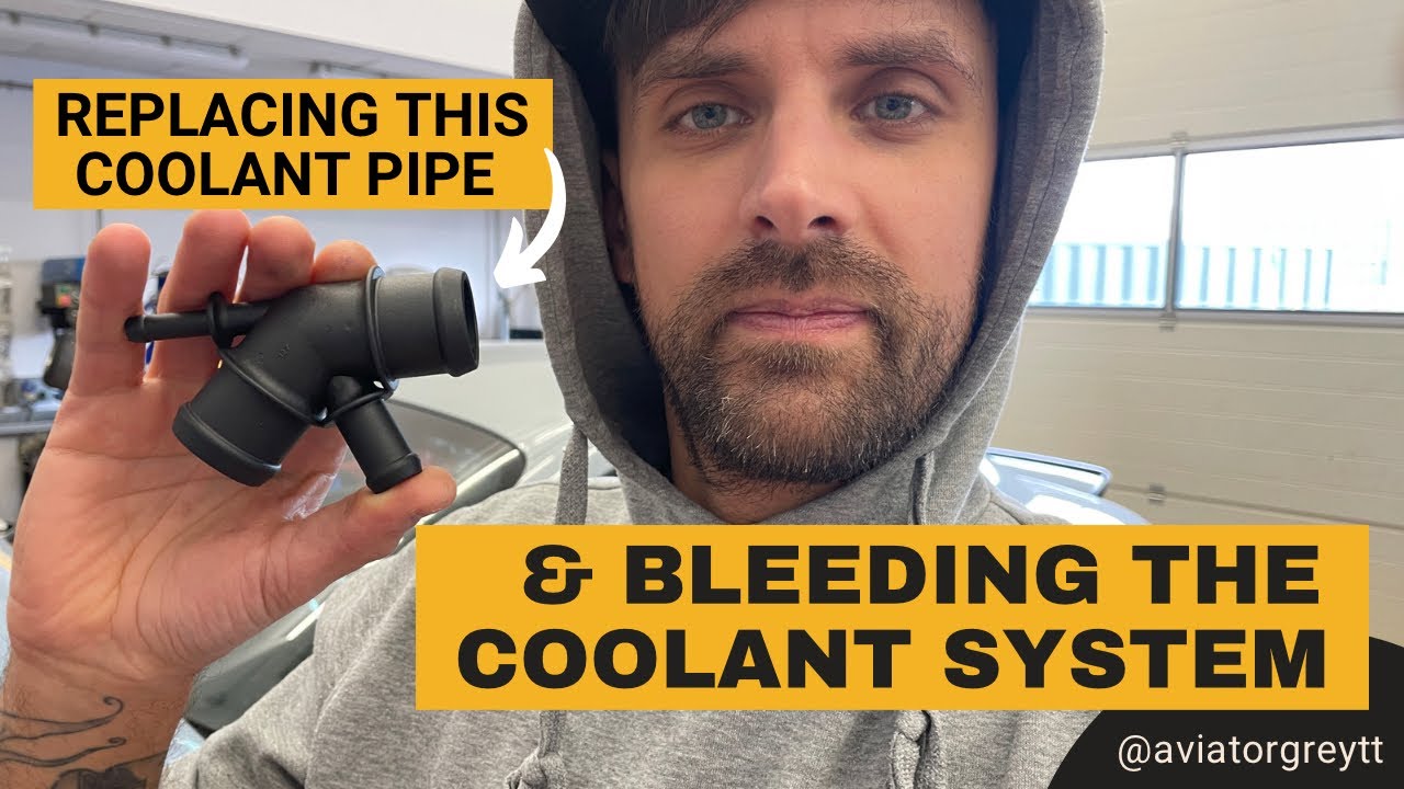 Audi TT MK1 Replacing a Coolant Pipe and Bleeding the Coolant System 1.8t BAM
