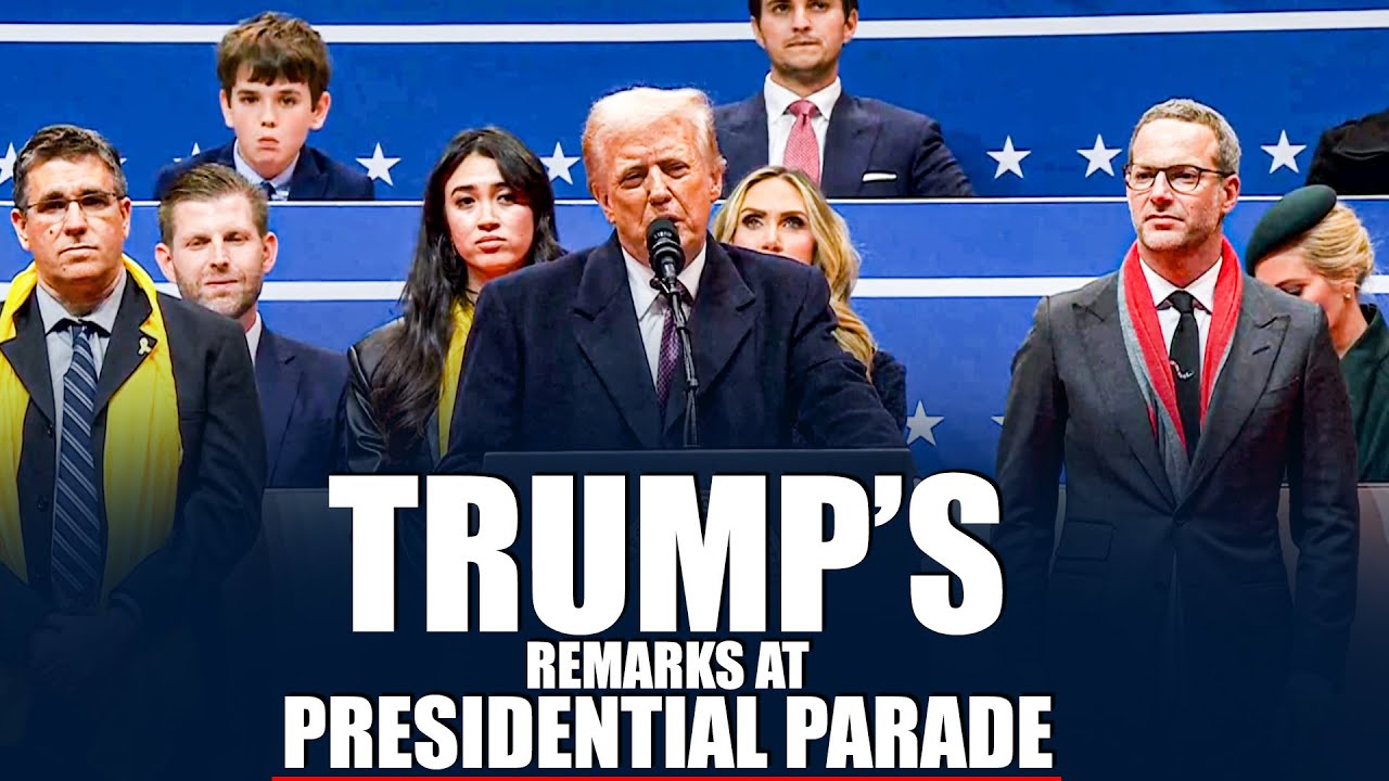 LIVE: US Prez Trump&rsquo;s remarks at Presidential Parade at the Capital One Arena | Trump Inauguration