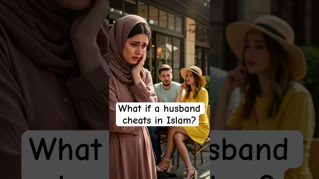 What if a husband cheats in Islam? #islamexplained #marriage #marriedlife #cheating #spouse