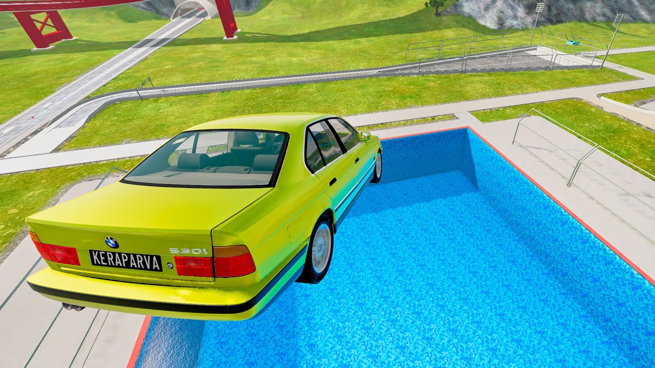 Epic BMW E34 M Power Crashes &ndash; You Won&rsquo;t Believe What Happens - This Is UNREAL! 😨💥 BeamNG.drive