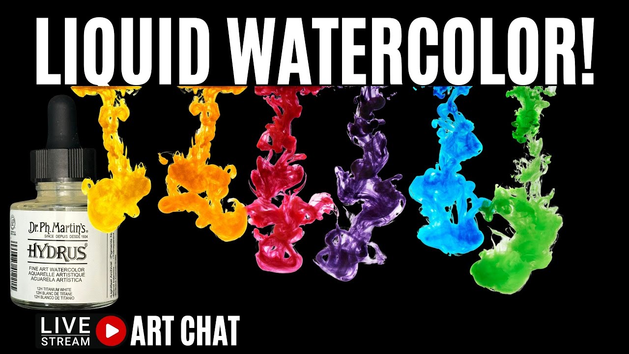 A Whole New Way To Watercolor | Dr Ph Martins Hydrus