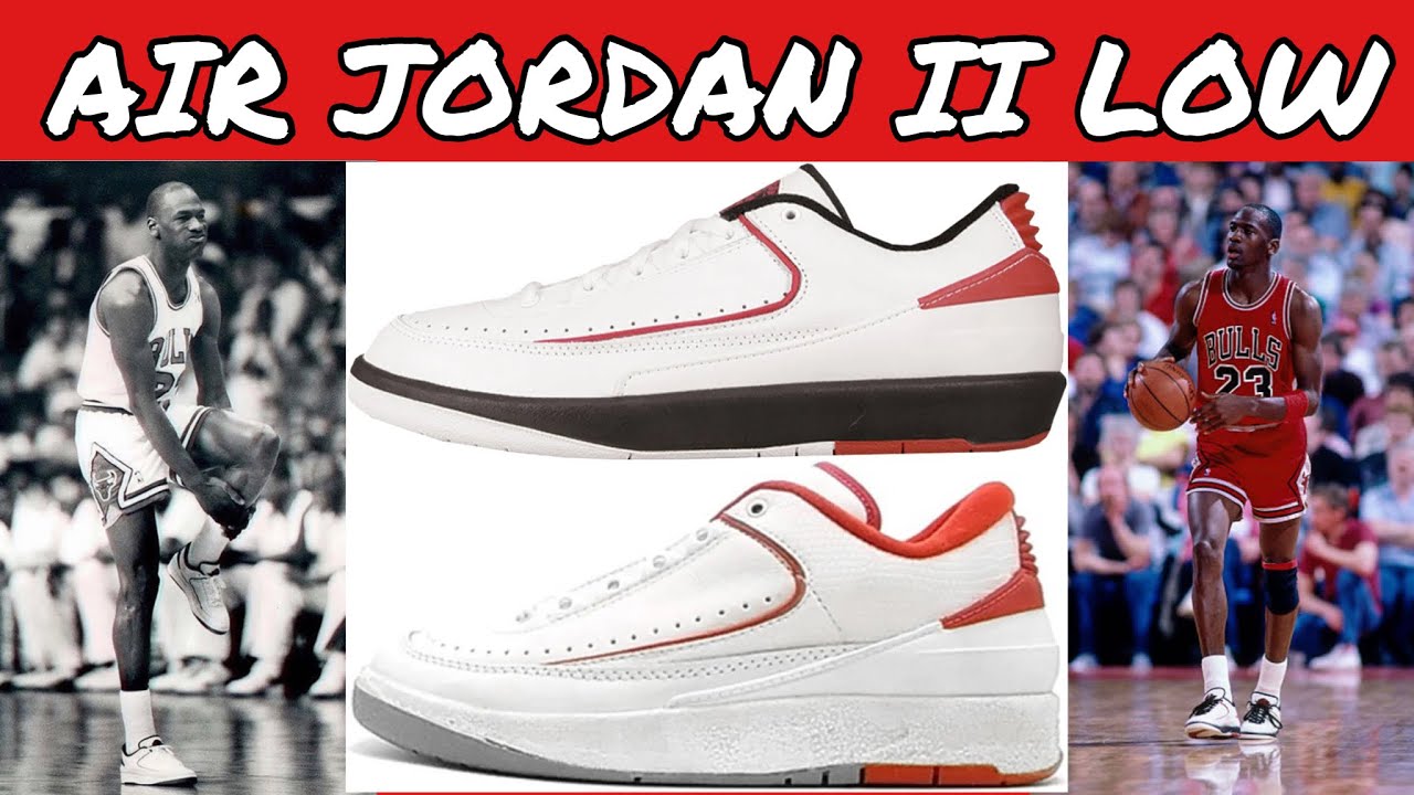 Michael Jordan Wearing The Air Jordan 2 Low! (Full Highlights)