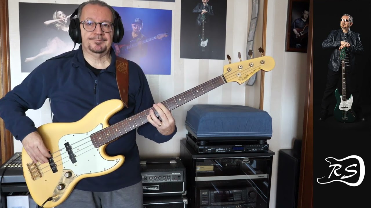 CHILLO E' NU BUONO GUAGLIONE (Pino Daniele) - bassline by Roberto Salomone