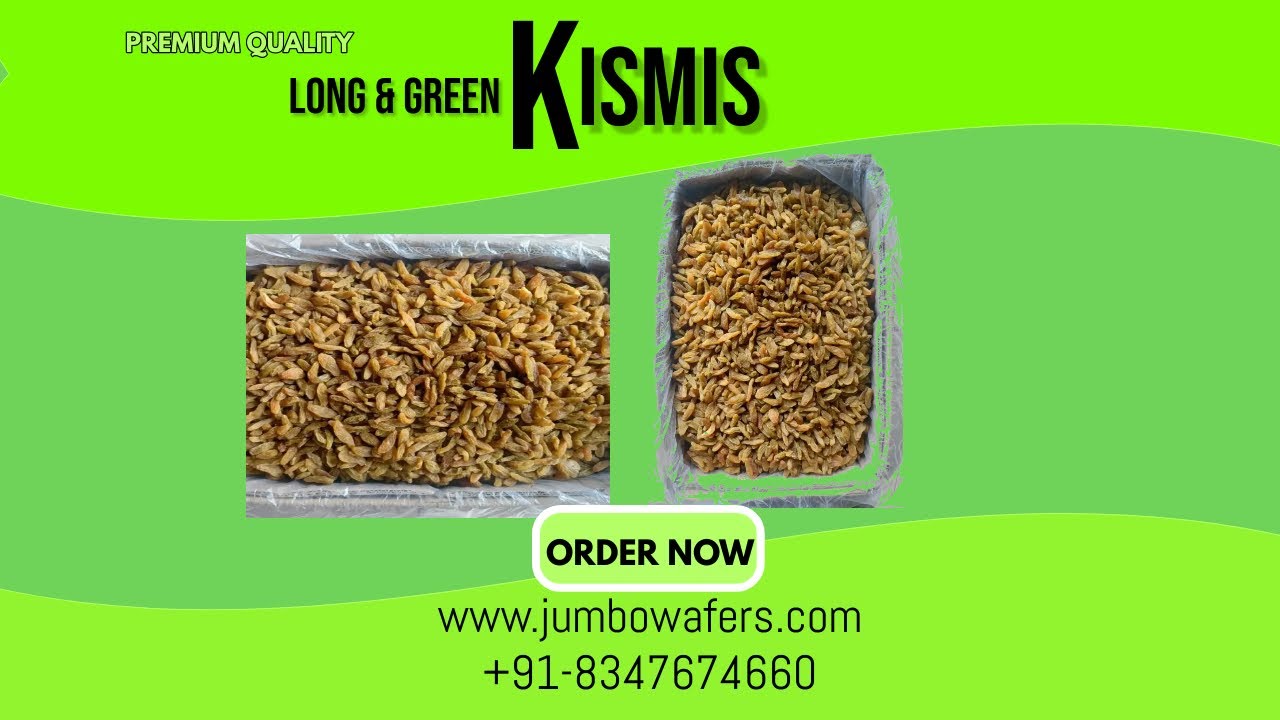 BEST QUALITY GREEN LONG RAISINS