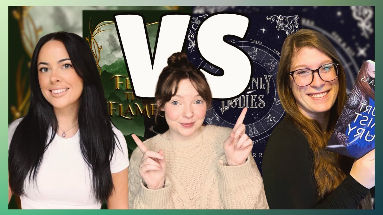 reading booktubers fantasy romance favourites ❤️‍🔥 ravenhairedreader VS hannahsrecentreads