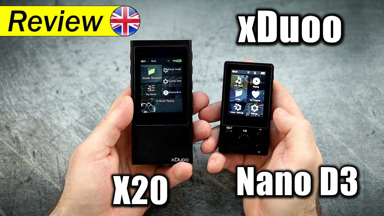 xDuoo X20 & Nano D3