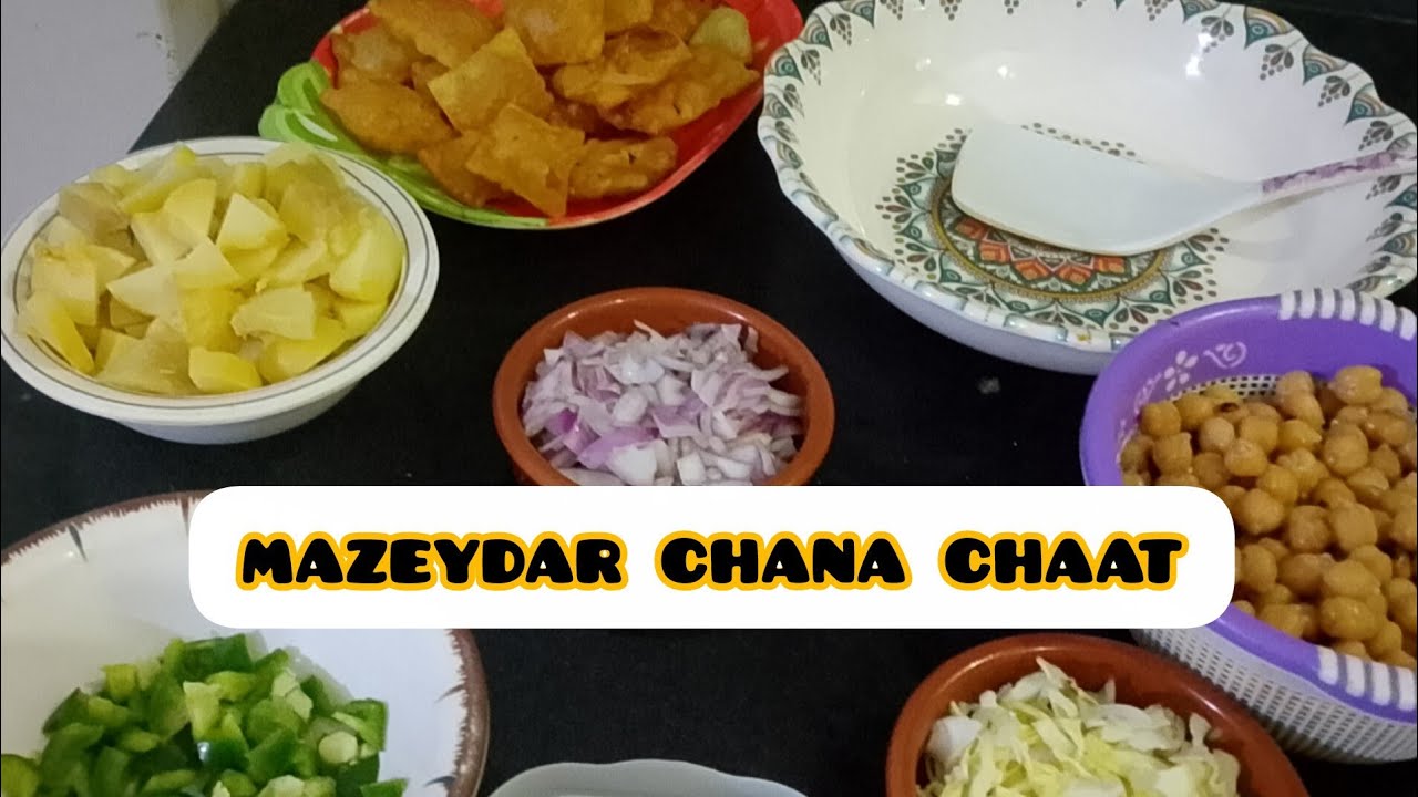 👉 Mazedar chana chaat recipe 😋 | Ramzan special quick snack