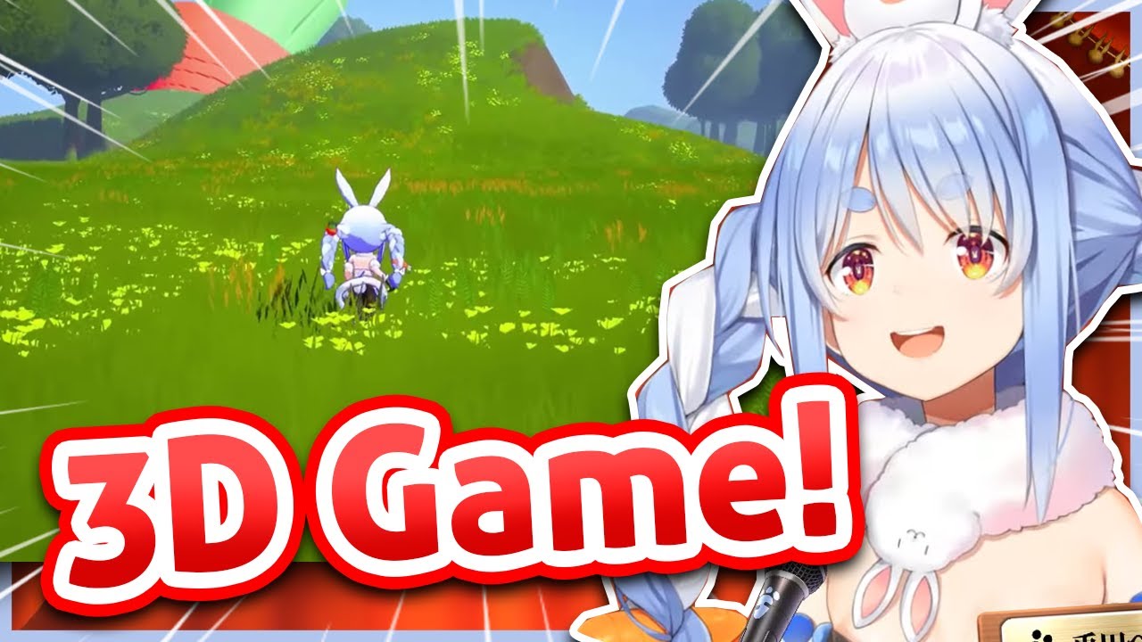 Pekora Is Truly Amazed By This 3D Open-world Game Made By Her Fan