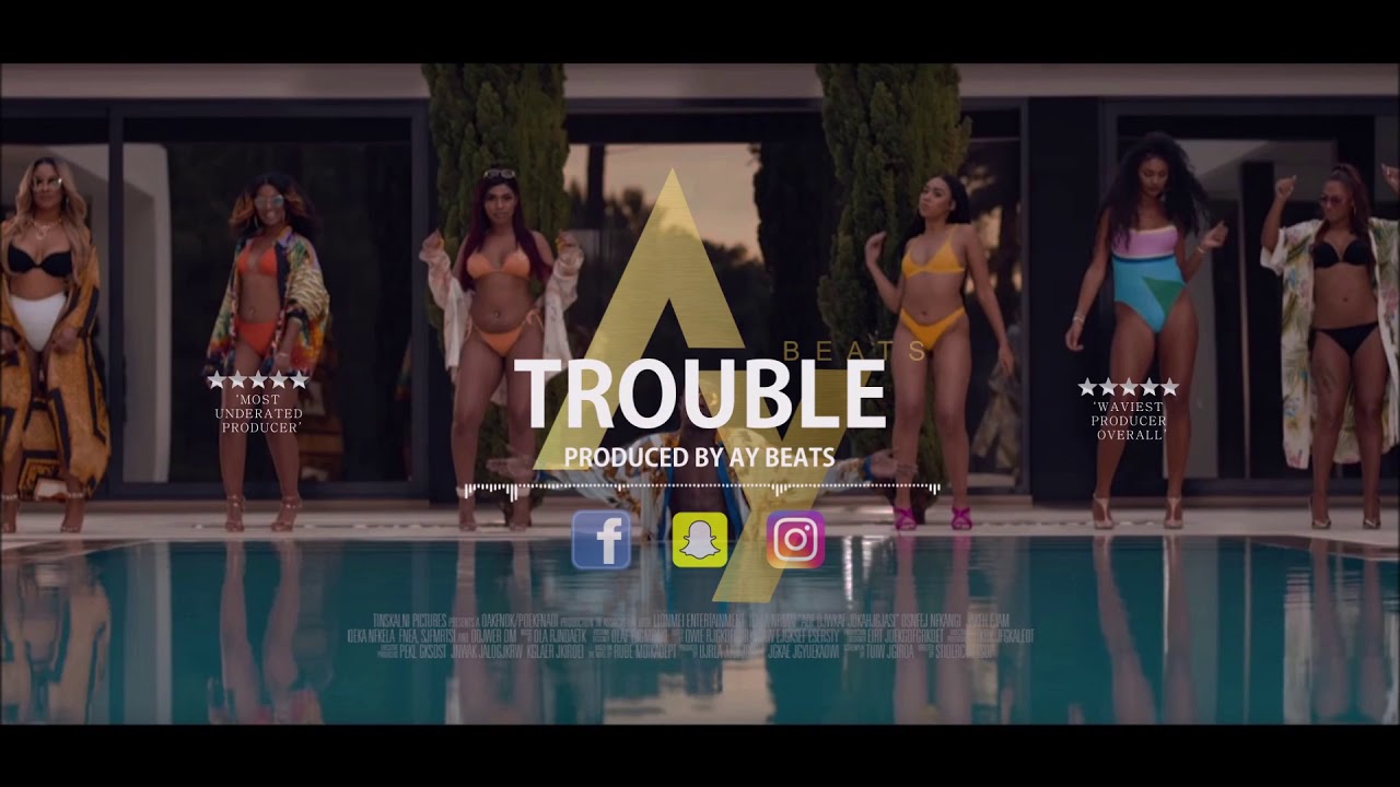 |NEW| J Hus x Nines x SL Type Beat | 'Trouble' | Guitar Beat | Prod. By Ay Beats