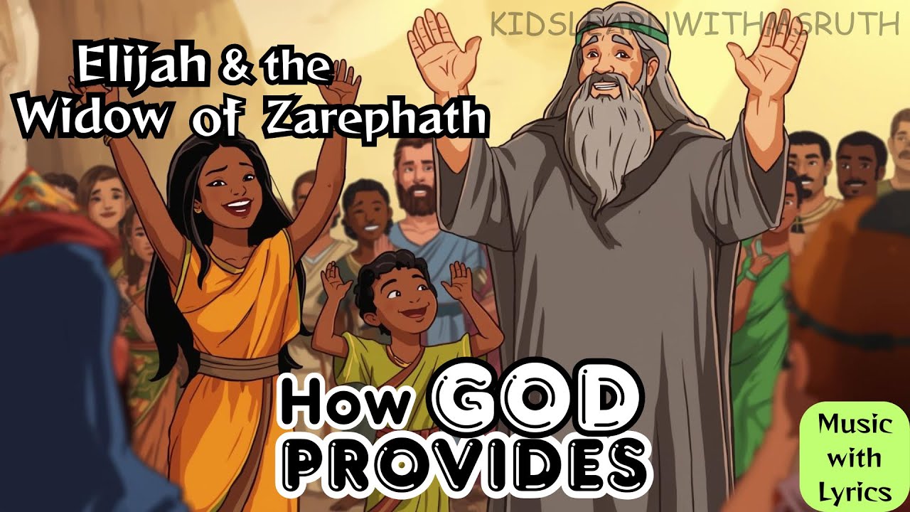 Elijah & the Widow of Zarephath | How God Provides | Bible Story for Kids