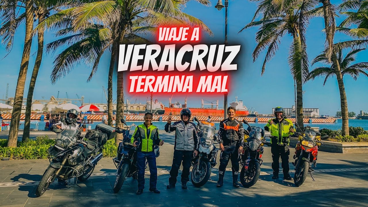 RODADA A VERACRUZ.. ¡TERMINA MAL! | El Más Novato del Grupo | KTM 390 Adventure | Kilómetros X Marco