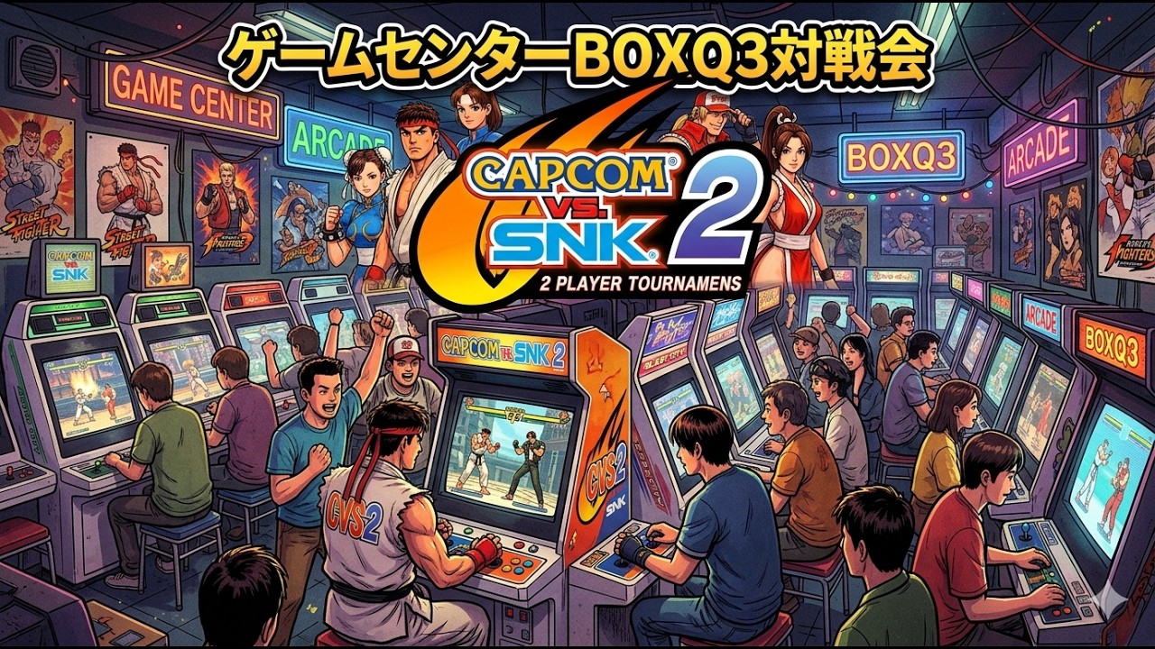 カプエス2 arcade【Road to 1,000 Subs】kyohei2000 vs izumi　FT5など！DKHベルギーでも頑張れ対戦会！ #cvs2 #retrogaming #fgc