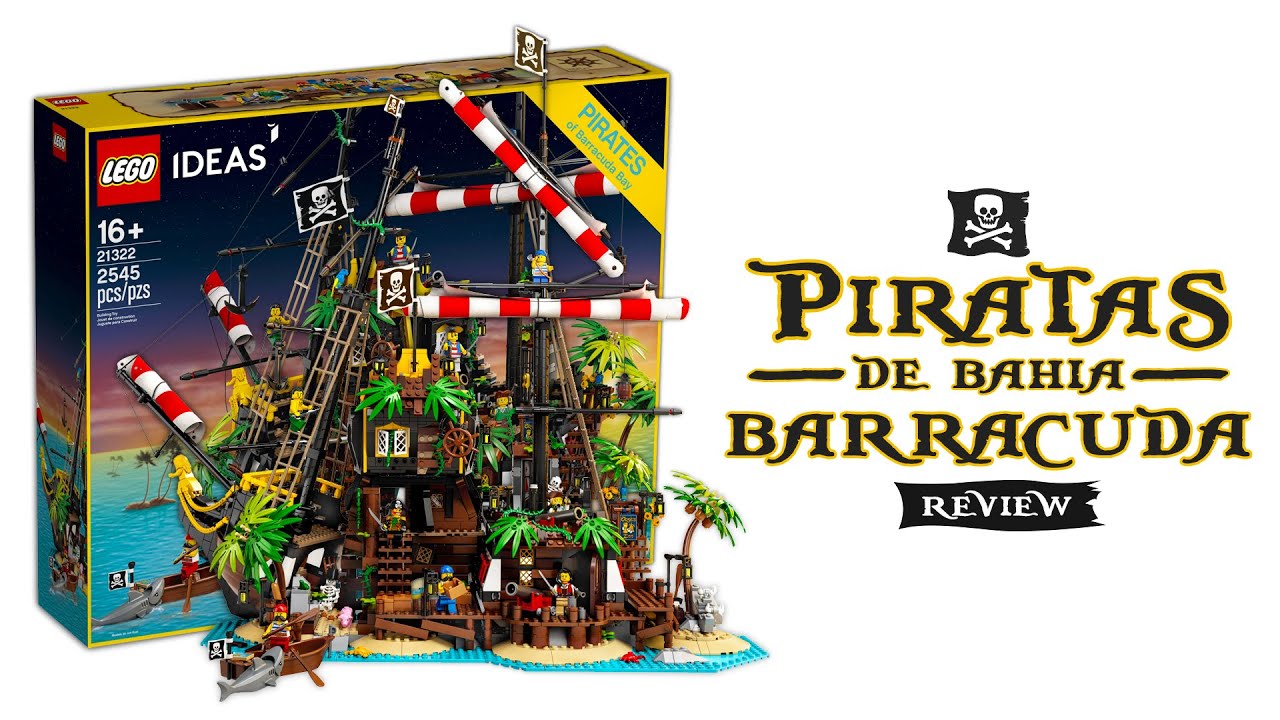 ¡Un set de LEGO Ideas lleno de nostalgia! / Piratas de Bahía Barracuda 🏴‍☠️ | Review (21322)