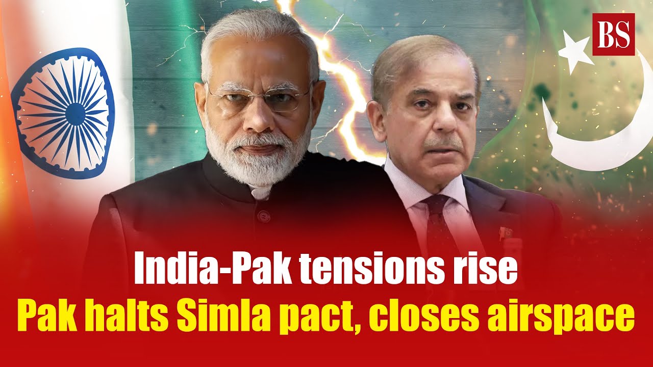 India-Pak tensions rise: Pakistan halts Simla pact, closes airspace | Pahalgam terror attack