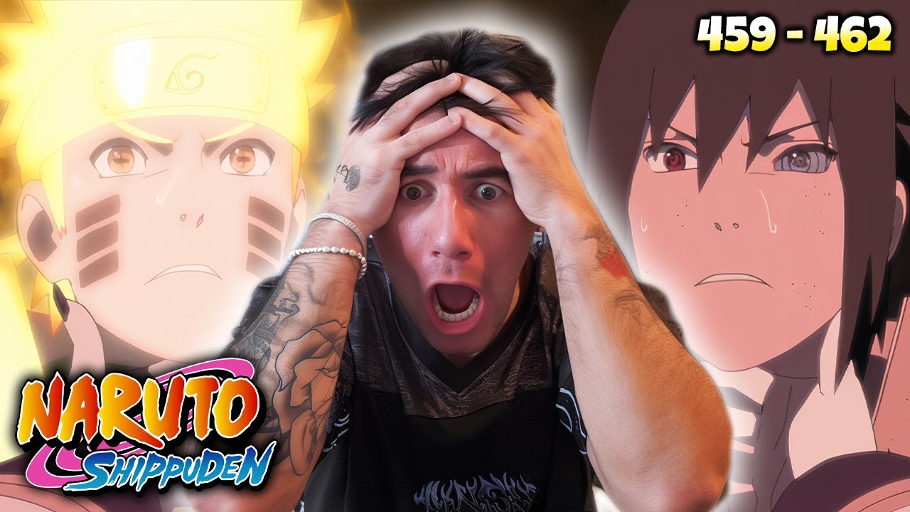 NARUTO AND SASUKE vs KAGUYA🔥 Naruto Shippuden Reaction: Ep. 459 - 462