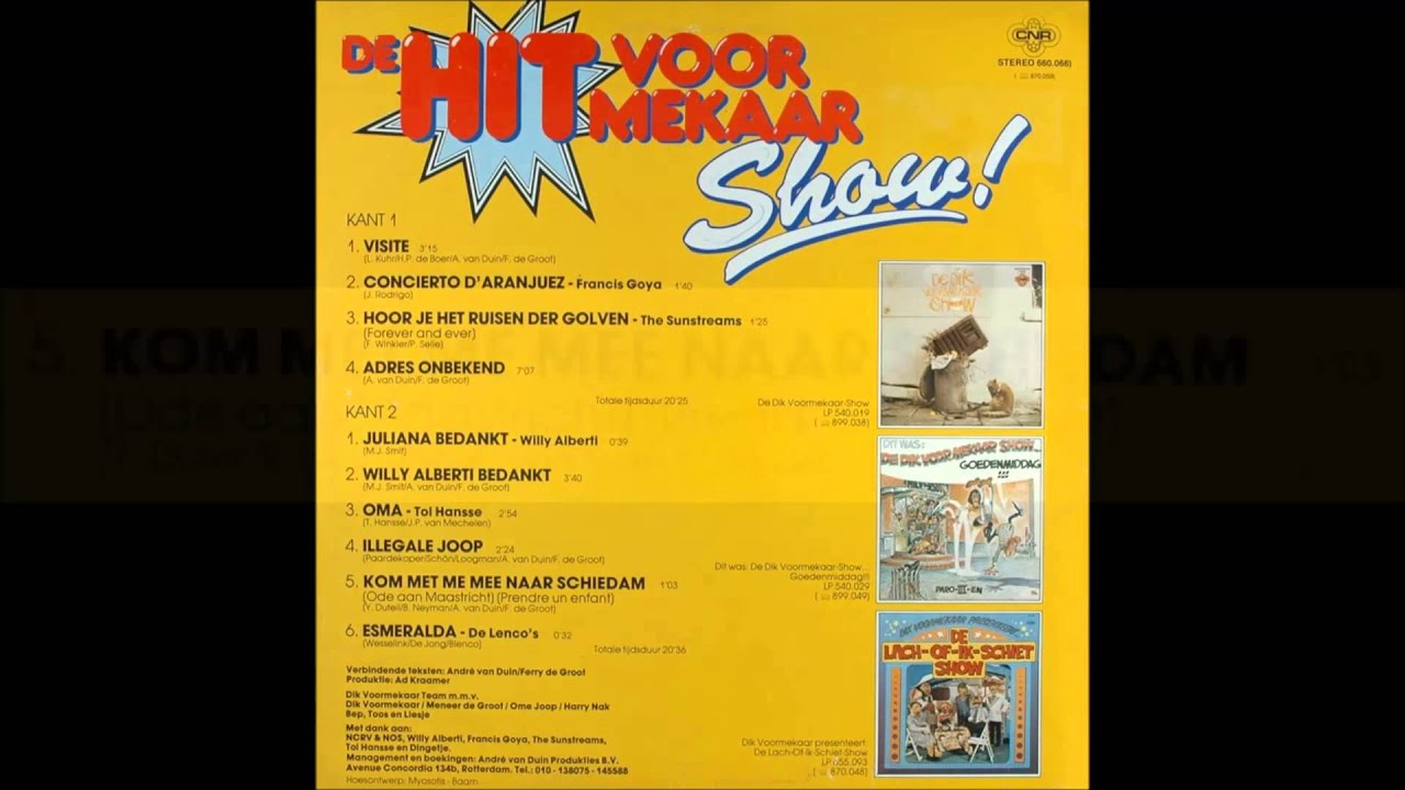 Kom met me mee naar Schiedam