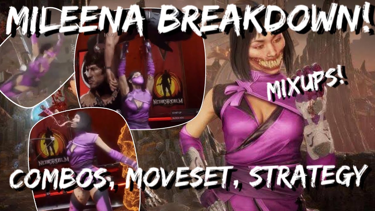 Mileena Breakdown! Combos, Moveset, and Strategy Guide! MK11 Ultimate Mileena Gameplay Advanced
