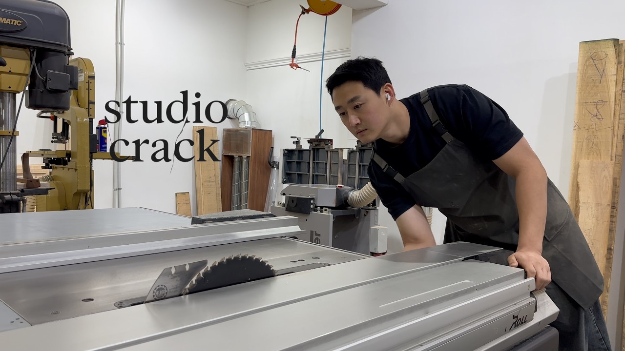 How to Make a Bookshelf / Full Woodworking Process / No Talking, Just Woodworking / 화이트오크 책장 제작