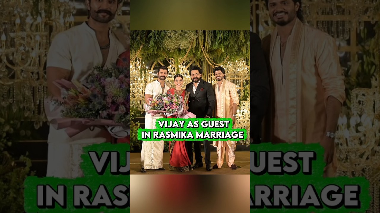 Rashmika Mandanna Marriage with Karthi? Fans Say Vijay Deverakonda Looks Like Guest in Viral Photo