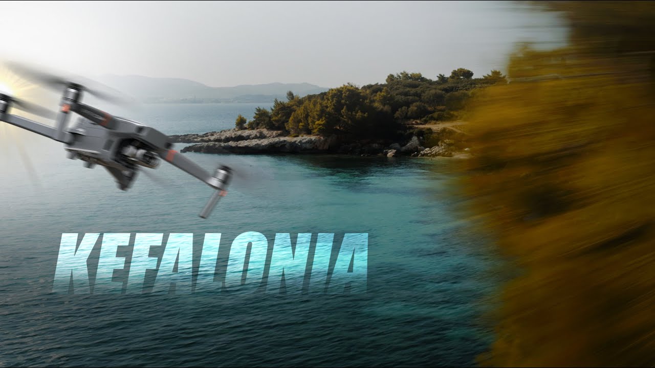 DRON NA STROME A STRATENÁ KOTVA | KEFALONIA JÚL 2020 | 4K