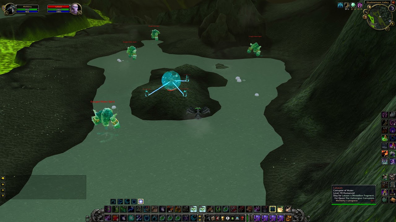 Lakaan's Medallion Fragment (Quest Item), WoW TBC