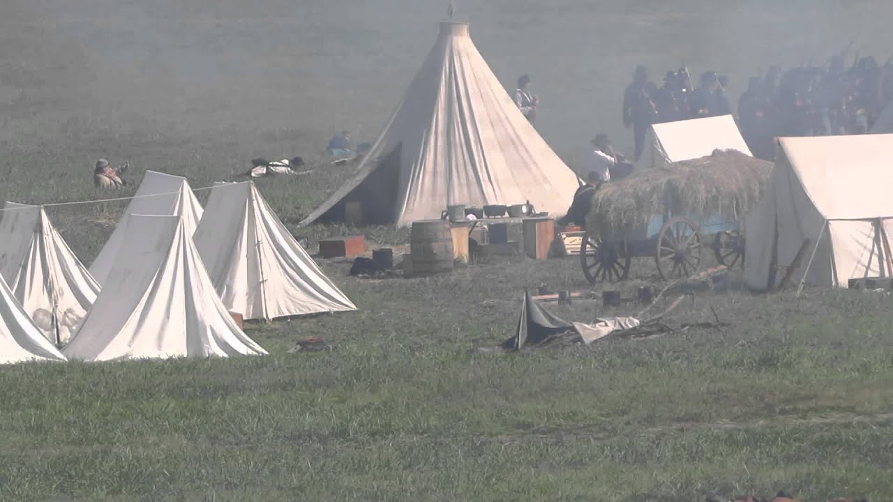 Pea Ridge Civil War Reenactment 2015 (Sunday Battle) 2