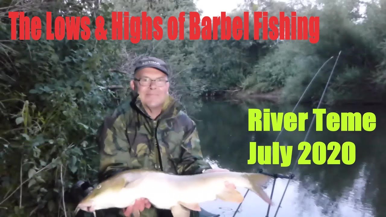Barbel and Chub Fishing - River Teme July 2020 🎣