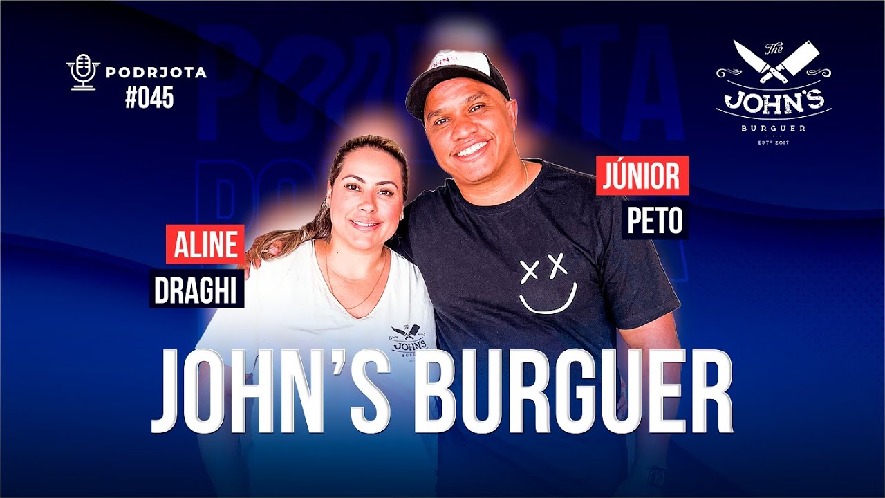 Eles dão uma aula de como montar uma hamburgueria do zero com Aline Draghi e Júnior peto #045
