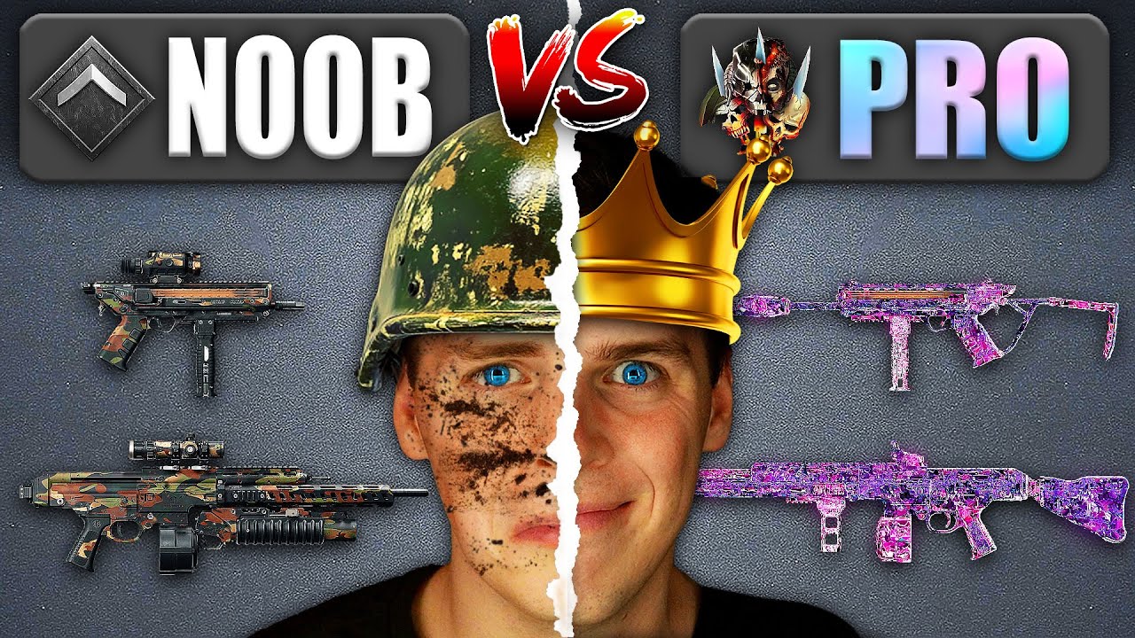 Я использовал комплекты PRO против NOOB в Warzone Rebirth Island