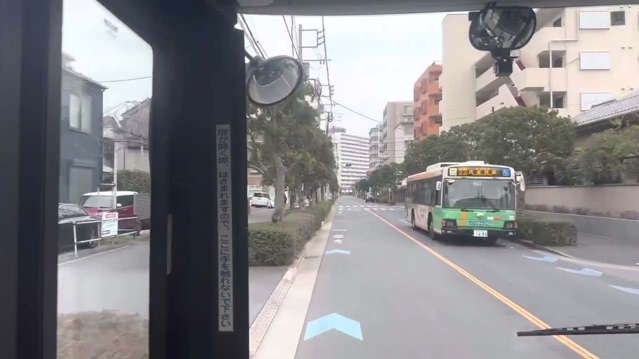 【前面展望】[葛西21] 葛西臨海公園→葛西駅 (FCバス)