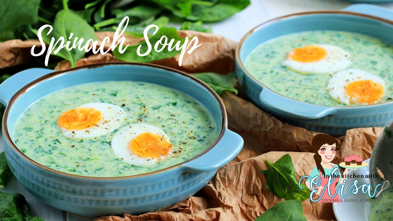 Finnish Spinach Soup Recipe | Pinaattikeitto