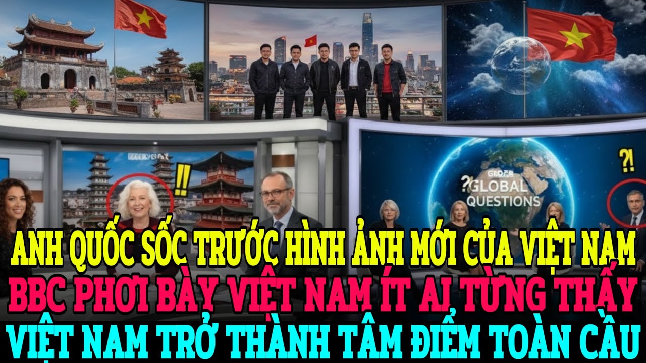 VIDEO 7 PHÚT VỀ VIỆT NAM ĐƯỢC ANH CA NGỢI, GÂY SỐT VỚI RATING CAO NHẤT TRÊN BBC!