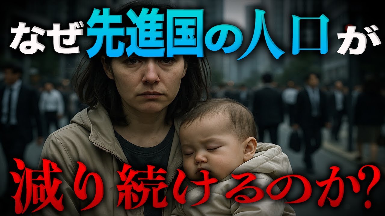 なぜ先進国の人口が減っていくのか