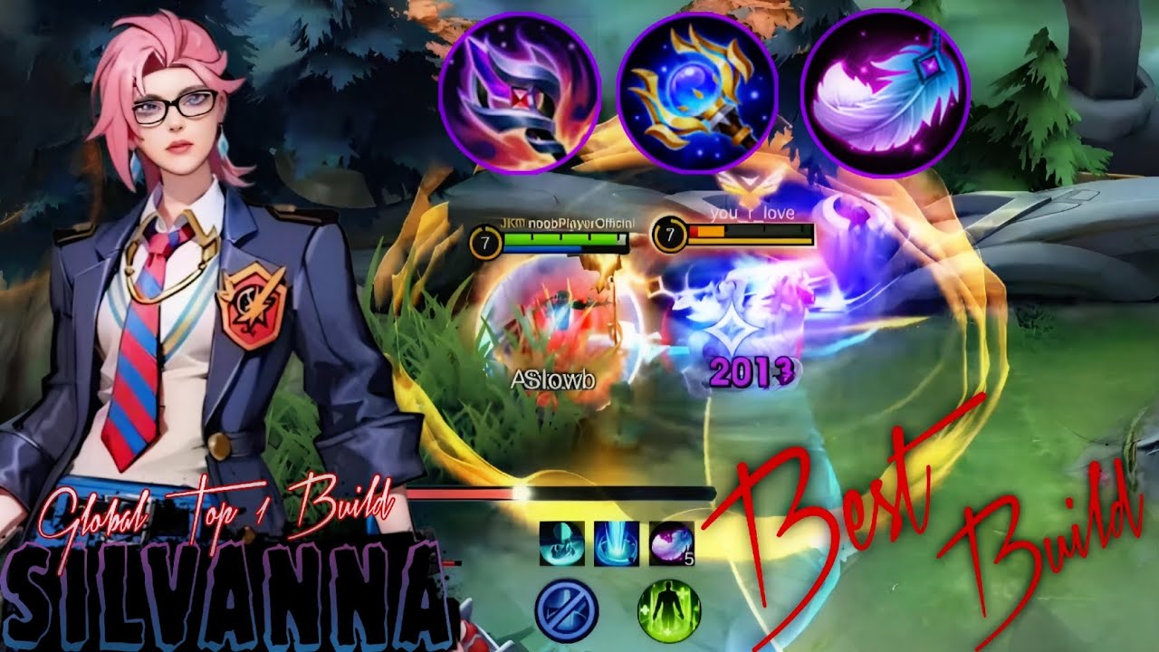 Silvanna Best Build | Silvana emblem set an build 2025 | mlbb @KazukiOfficial