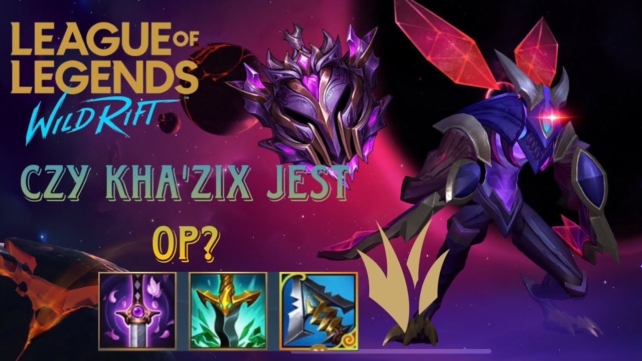 WILD RIFT PL #Droga do Arcymistrza: TEST KHA’ZIX JUNGLE