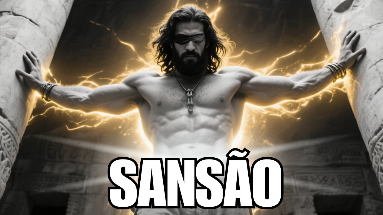🎯 “A História de Sansão – O Homem Mais Forte da Bíblia (Vai Te Arrepiar!)”