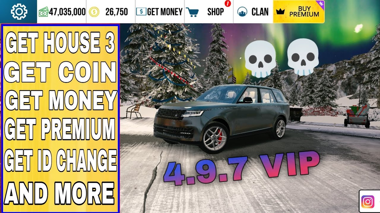 SCRIPT CAR PARKING MULTIPLAYER UPDATE V4.9.7 ALL IN ONE VIP 💀 MENU 2026 UNLIMITED (COINS&MONEY)  VIP
