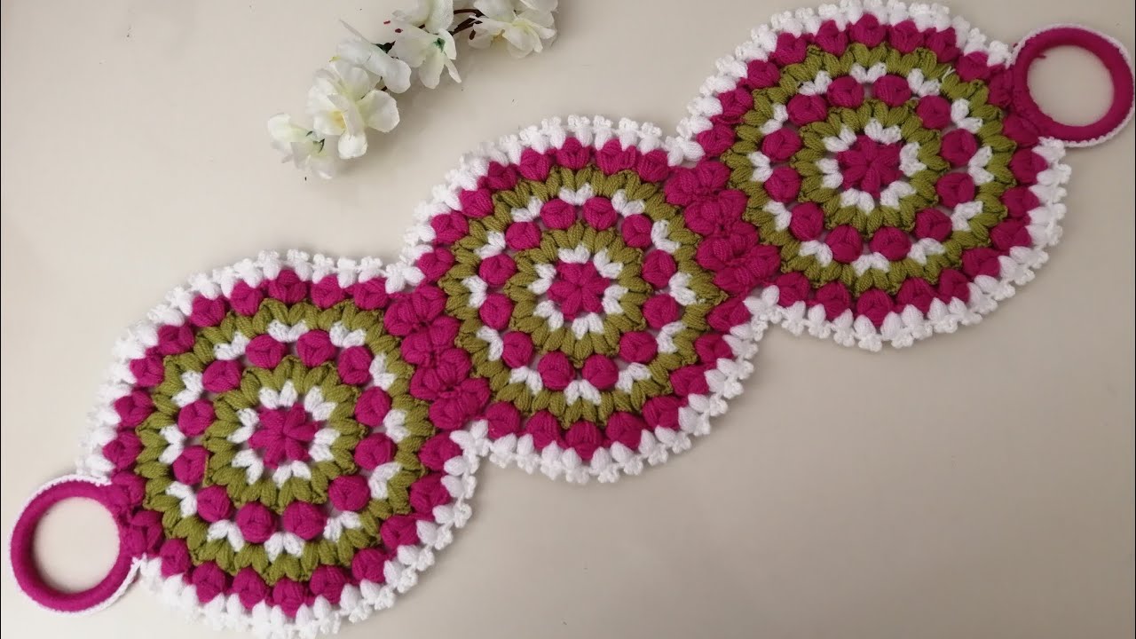 🌷🌿 Minik laleler uzun halkalı lif modeli yapımı🌷