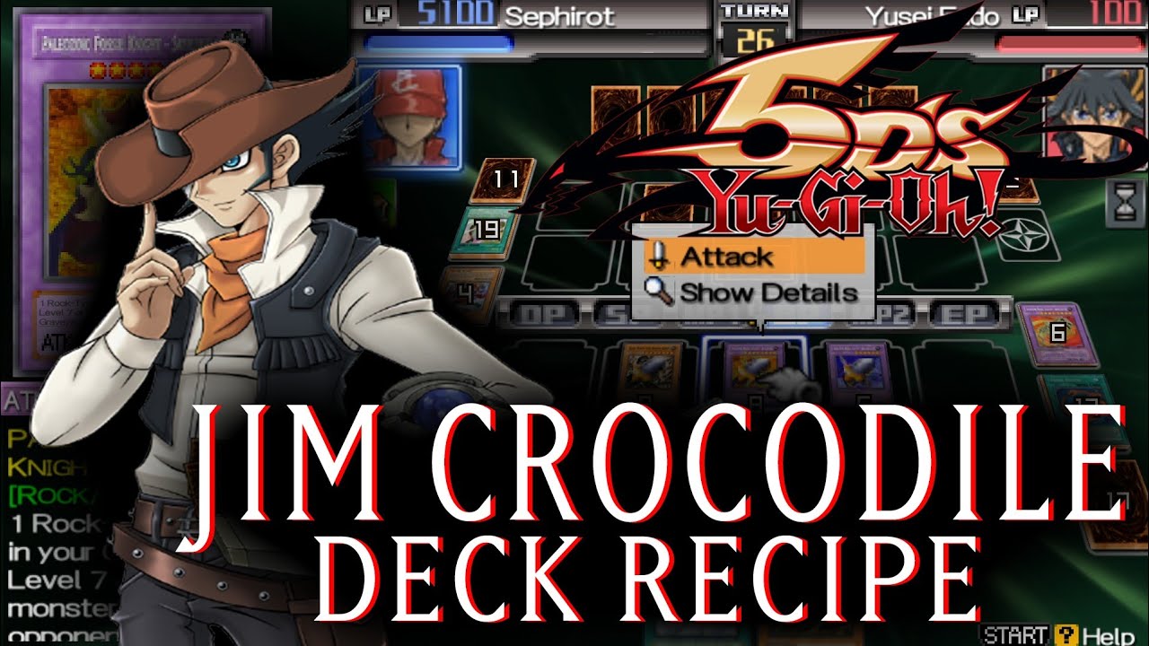 Jim Crocodile Deck Vs. Yusei Fudo - Yu-Gi-Oh 5D's Tag Force 5 #49
